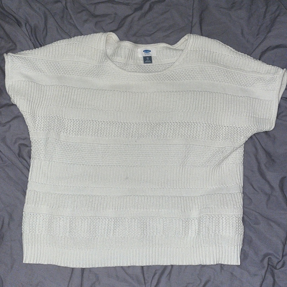 OLD NAVY CROCHET SHORT SLEEVE